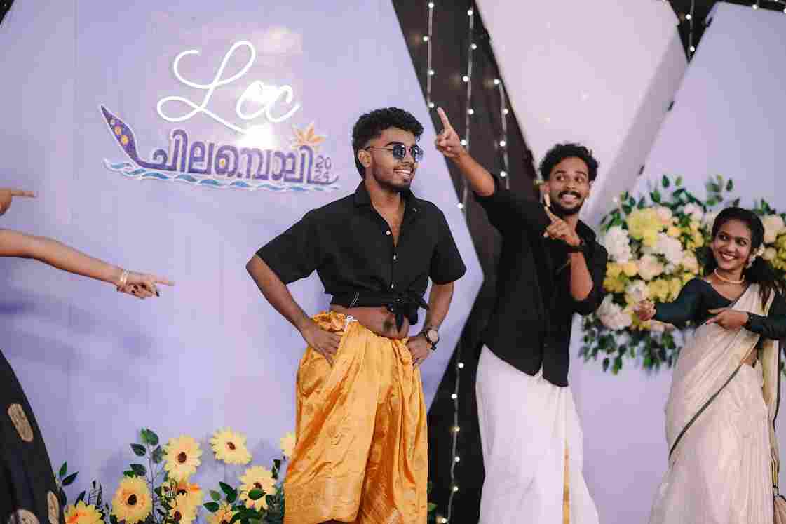 Onam celebrations at LCC with team members