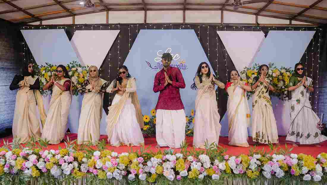 Onam celebrations at LCC with team members