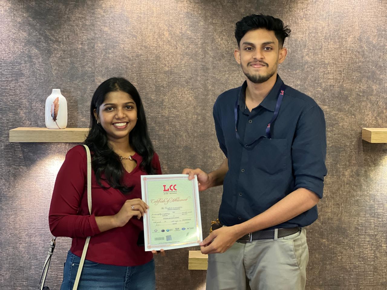 Certificate sharing for the students