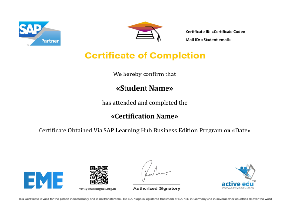 Certificate 1